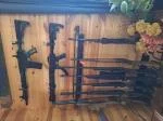 Gun rack " wall mount " 4