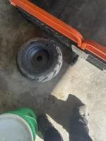 Wheel hub literally fell apart from the center of the rim! 1