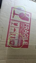 Poor shipping packaging 2
