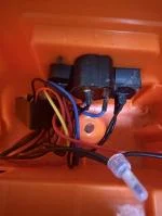 Leaking water inside electrical compartment 1