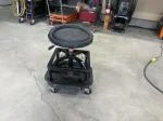 4 wheel stool tip over very easy 1