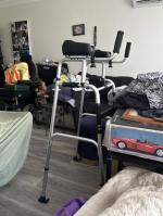Stand up stable walker, folds up for easy storage 5