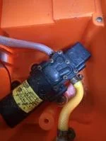 Leaking water inside electrical compartment 1