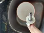 Black goo and plastic burrs 1