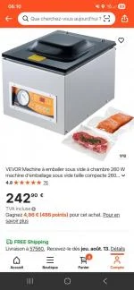 Machine sous vide 1