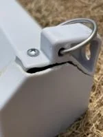 Plastic eindstukken van slechte kwaliteit 1