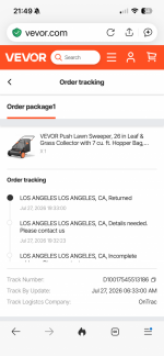 Item has not arrived 1