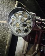 EC motors. Extremely low-watt at lower settings, great  soft start/stop,  5