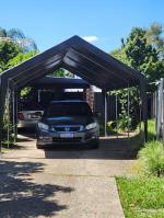 Heavy duty single carport  5