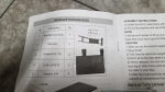 Wrong hardware. Can't put together. 1