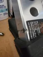 After 1 use light load  1