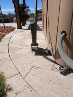 Weak footing (thin metal) 1