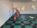 Cheaper and quicker than epoxy floor. 5
