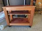 Worked great for heavy solid wood fish tank stand! 5