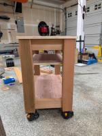 Worked great for heavy solid wood fish tank stand! 5