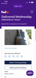 Side walk delivery  1