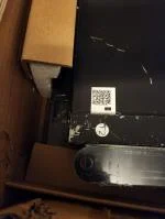 Damaged box and parts. 1