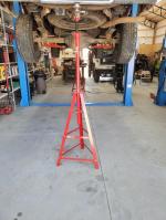 Nice and sturdy it's aggravating to put together  5