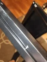 Scratched and dented parts. 1