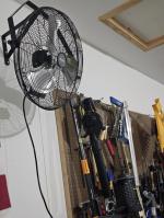 Be patient. We installed the hanging bar, then fan. 5