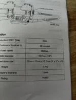 Not 3580 rpm  1