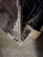 Watch out for damaged corners and proper closure of top.  2