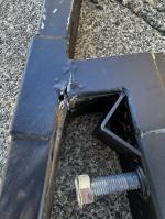 Area where welding was missed  2