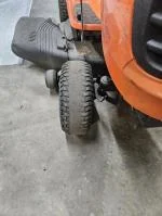 Poor quality rubber. 2