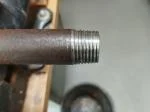 Draad loopt erg taps 4