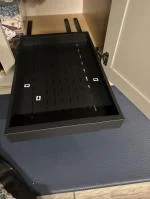 Kitchen cabinet pull out shelves.  5