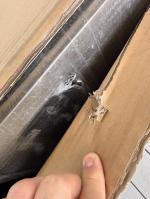 packaging was poor. It arrived damaged and unusable, with a large hole that caused water to leak out. 1
