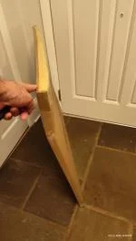 Arrived bent unusable and no return available 1
