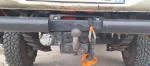 Treuil 12000 . montage fixe arriere sur attelage 5