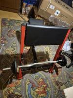 Scott's curl bench is great. 5