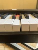 The keys are not weighted and not dynamic at all 1