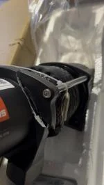 they should put better foam in this box to protect it in case of heavy drops and take the bolts out that hold it together. All it takes is one pressure point to break that housing. 1