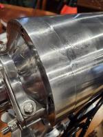 Check for oil leaking from motor 2
