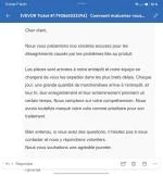 Pièces manquantes - SAV malhonnête  1