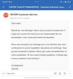 Pièces manquantes - SAV malhonnête  1