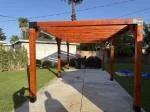 Clean look on the pergola corners 5
