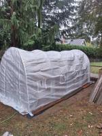 Aluminum frame is not sturdy and difficult to to get squared properly 2