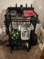 VEVOR 5-tier Tool Cart with Charging Station 5